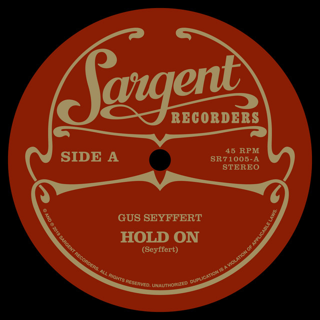 Album artwork for Gus Seyffert - Hold On