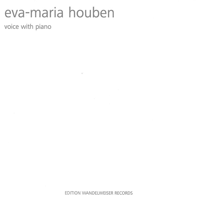 Album artwork for Eva-Maria Houben - Voice With Piano