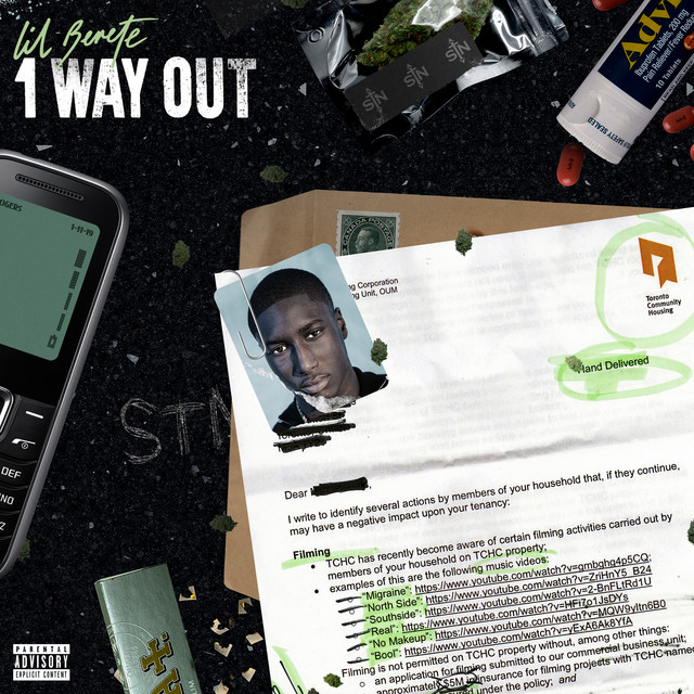 Album artwork for Lil Berete - 1 Way Out