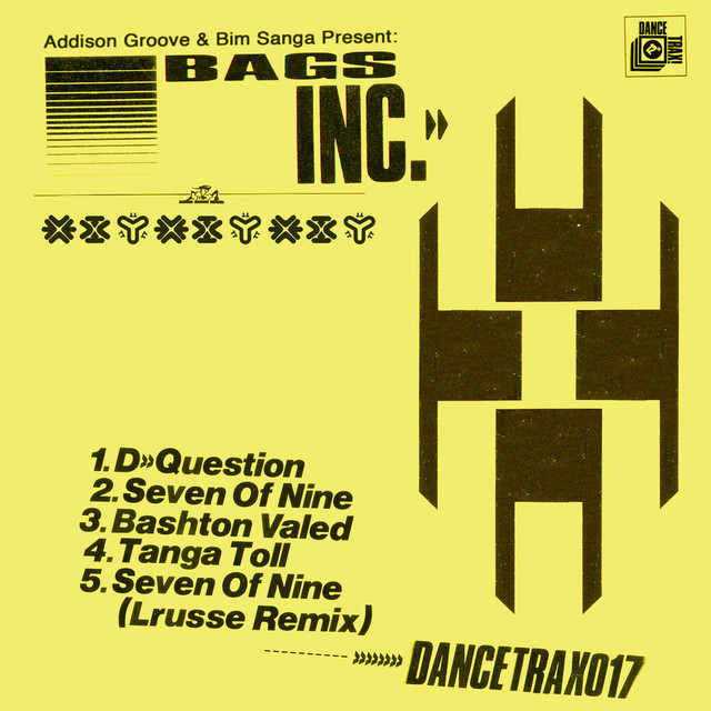 Album artwork for Bags Inc., Addison Groove, Bim Sanga - Dance Trax, Vol. 17