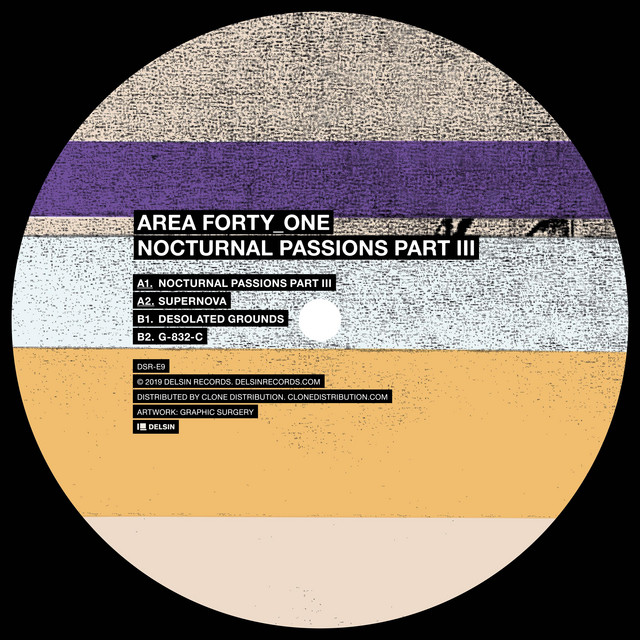 Album artwork for Area Forty_One - Nocturnal Passions Part III