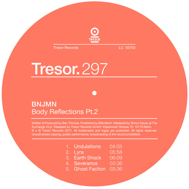 Album artwork for Bnjmn - Body Reflections Pt.2
