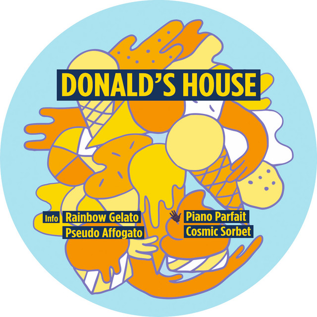 Album artwork for Donald's House - Rainbow Gelato EP