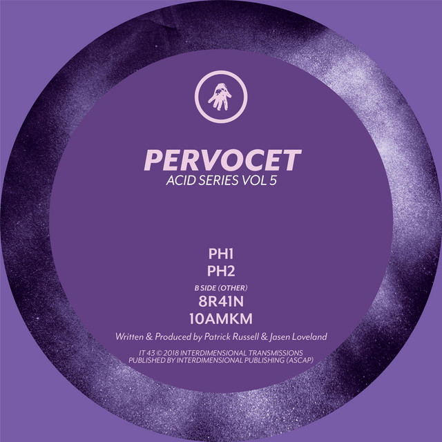 Album artwork for Pervocet - Acid Series Vol 5