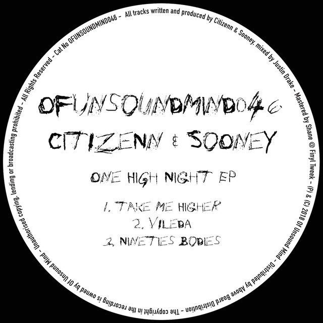 Album artwork for Citizenn, Sooney - One High Night EP
