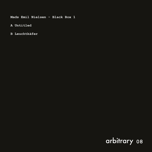 Album artwork for Mads Emil Nielsen - Black Box 1