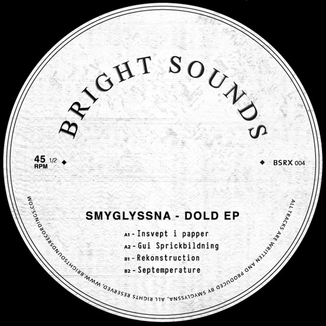 Album artwork for SMYGLYSSNA - Dold