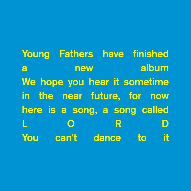 Album artwork for Young Fathers - Lord