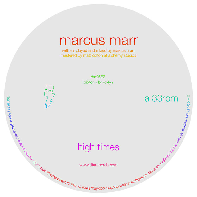 Album artwork for Marcus Marr - High Times