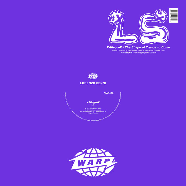 Album artwork for Lorenzo Senni - XAllegroX / The Shape Of Trance To Come