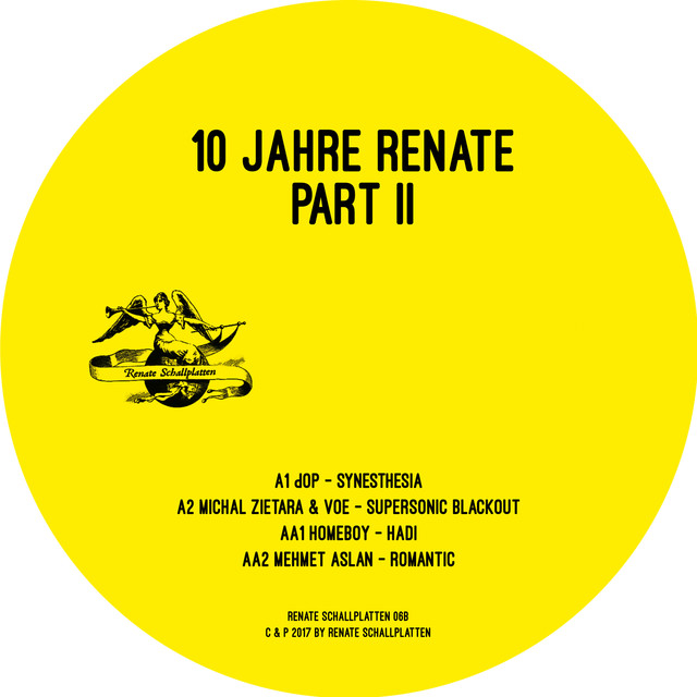 Album artwork for Various Artists - 10 Jahre Renate Pt. 2