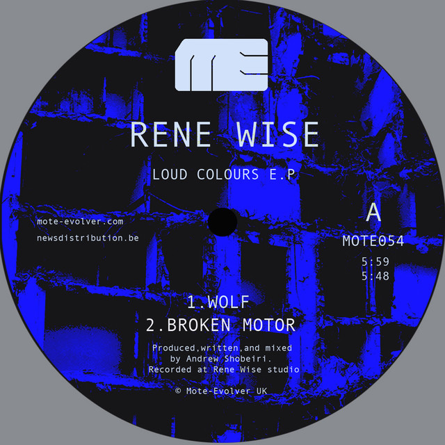 Album artwork for Rene Wise - Loud Colours EP