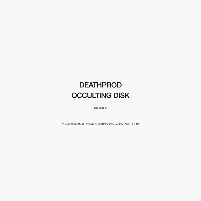 Album artwork for DEATHPROD - Occulting Disk