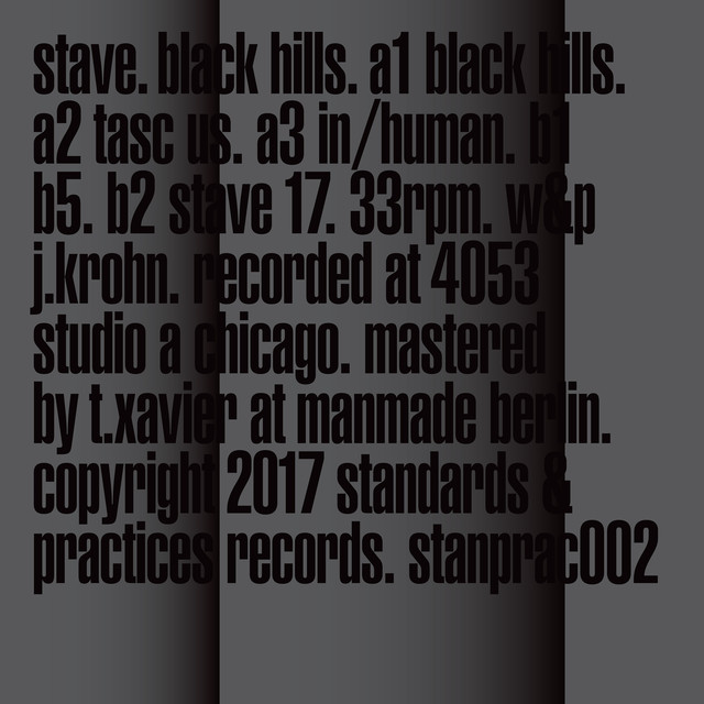 Album artwork for Stave - Black Hills