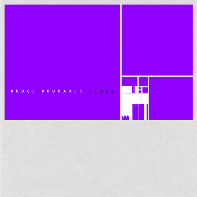 Album artwork for Bruce Brubaker - Codex
