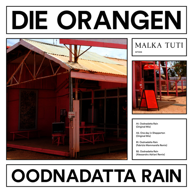 Album artwork for Die Orangen - Oodnadatta Rain