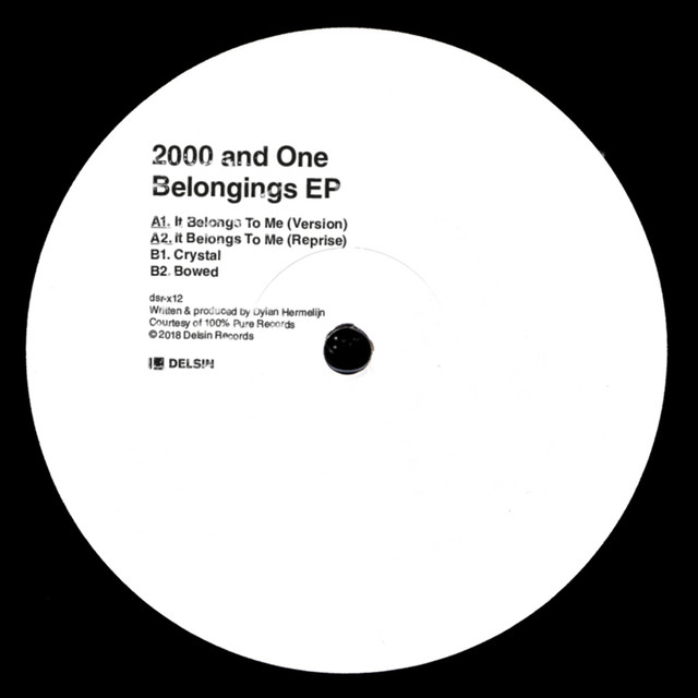 Album artwork for 2000 And One - Belongings EP