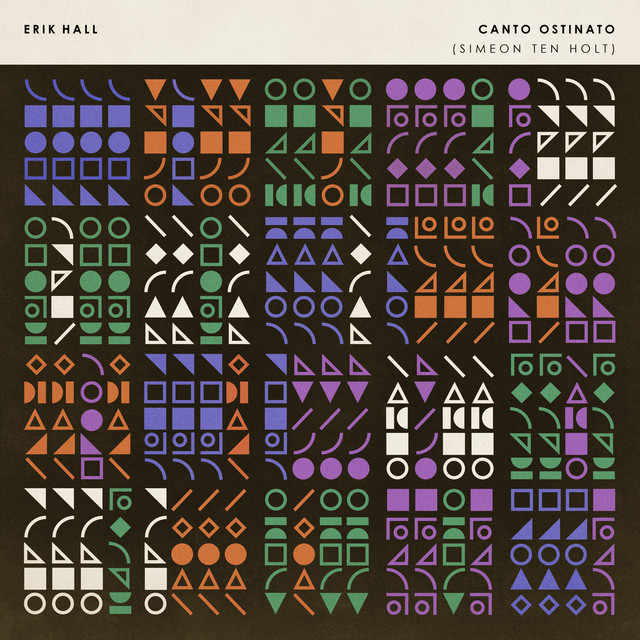 Album artwork for Erik Hall - Canto Ostinato