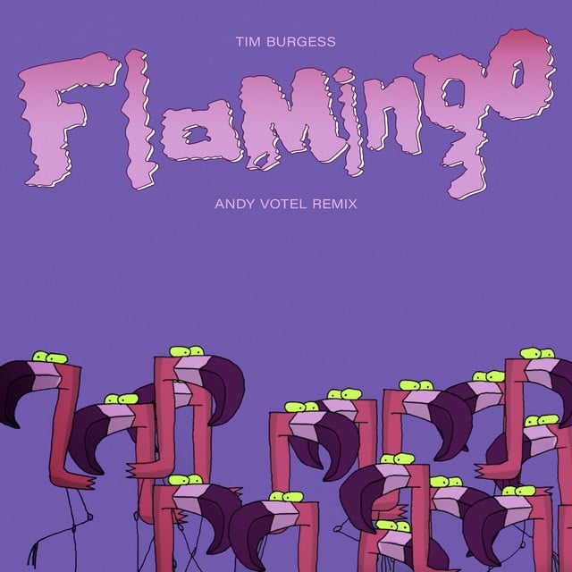 Album artwork for Tim Burgess - Flamingo (Andy Votel Remix)