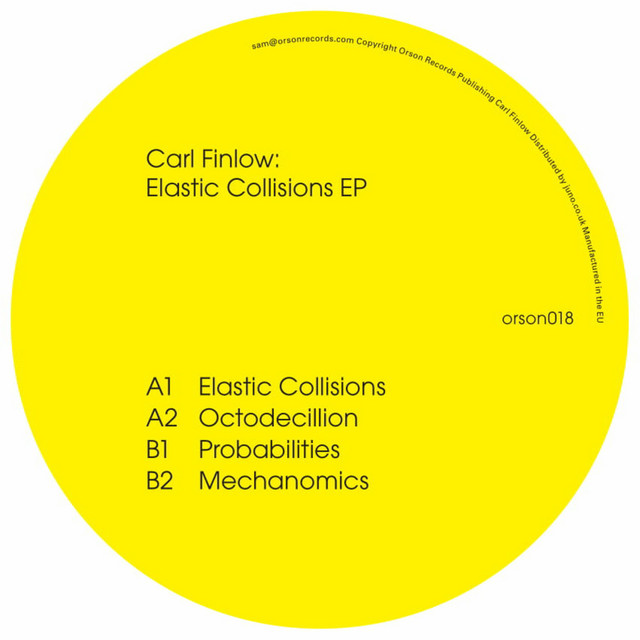 Album artwork for carl finlow - Elastic Collisions