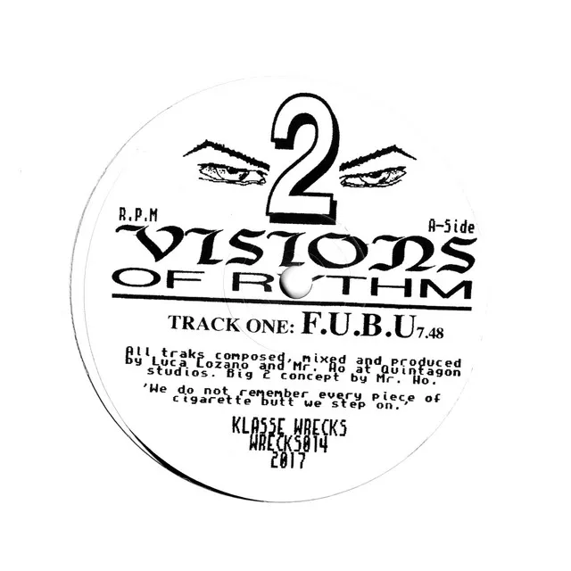 Album artwork for Luca Lozano & Mr. Ho - Visions of Rhythm 2 EP