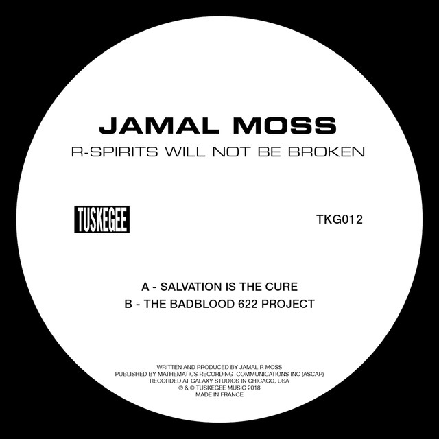 Album artwork for JAMAL MOSS - R-Spirits Will Not Be Broken EP