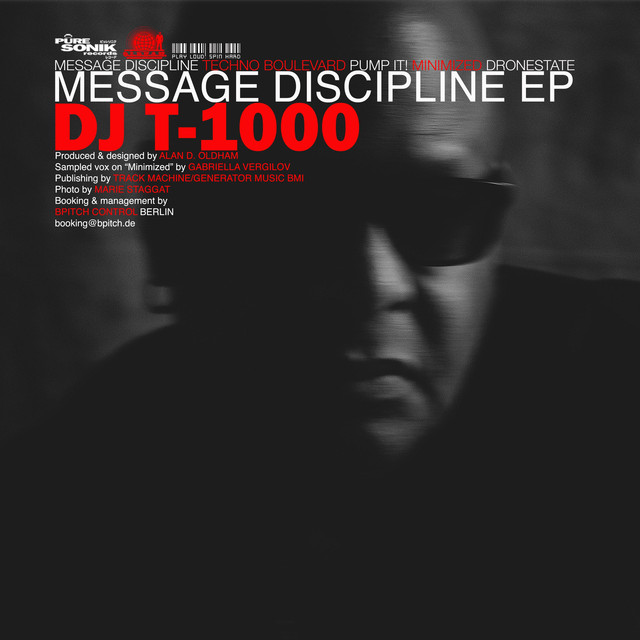 Album artwork for DJ T-1000 - Message Discipline EP