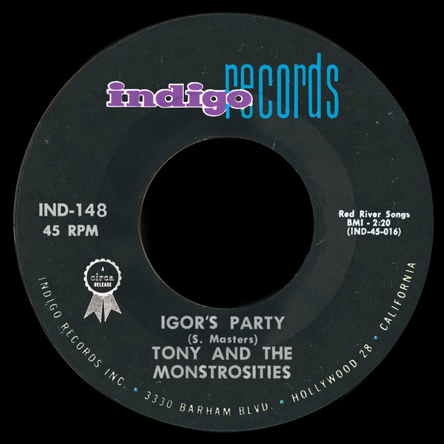 Album artwork for Tony & The Monstosities - Igor's Party
