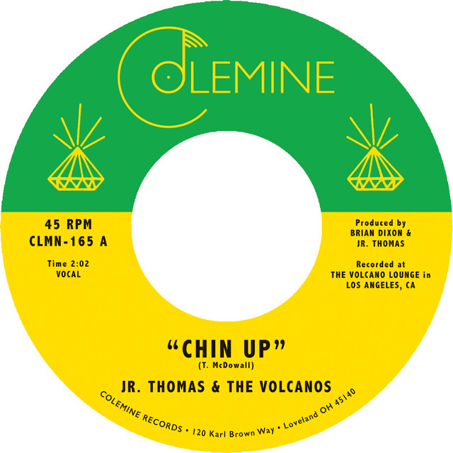 Album artwork for Jr. Thomas & The Volcanos - Chin Up / Spellbound