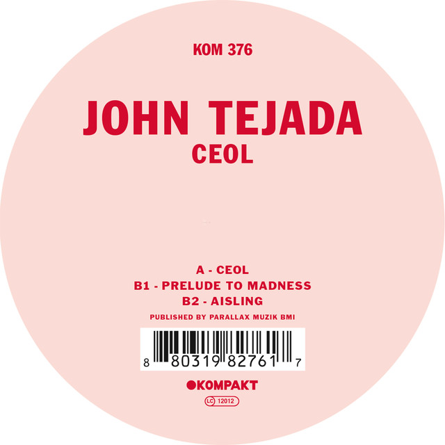 Album artwork for JOHN TEJADA - Ceol
