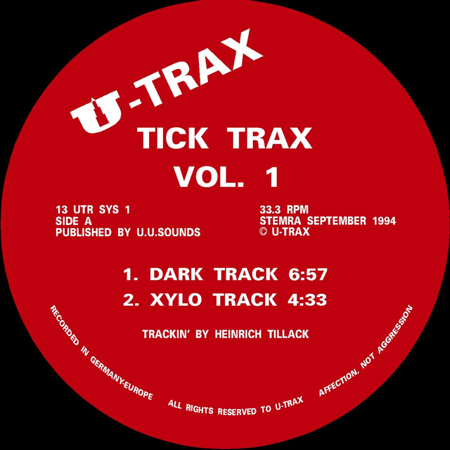 Album artwork for Tick Trax - Tick Trax Vol. 1