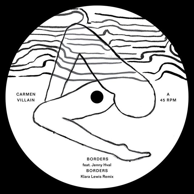 Album artwork for CARMEN VILLAIN - Borders/Red Desert Remixes